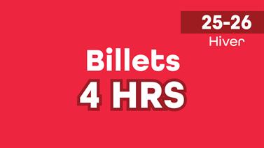 Image for: Billets 4h - 2025-2026